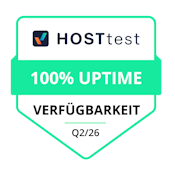 HOSTtest 100% Uptime